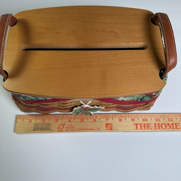Longaberger Christmas Collection 2002 Edition Traditions Basket Combo VTG - Picture 12 of 13